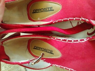 espadrile sa platformom: Espadrile, Safran, 37 — 6