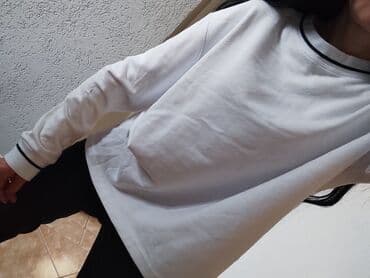 svilene marame beograd: Zara, S (EU 36), Single-colored, color - White — 3
