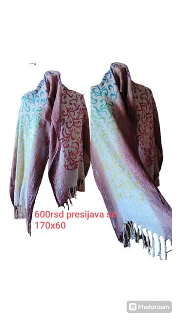 Dečiji aksesoari: Šal, bоја - Crna — 8