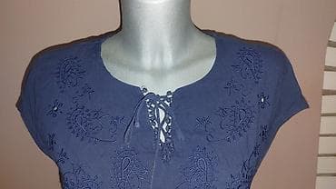 **STREET ONE bluza, veličina 38** Lepa teget bluza brenda **Street — 4