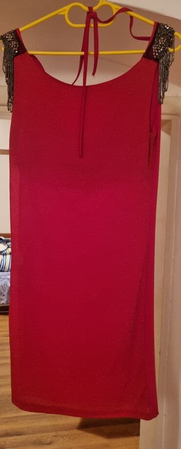 helanke sa trakom oko stopala: XS (EU 34), color - Red, Cocktail, With the straps — 2