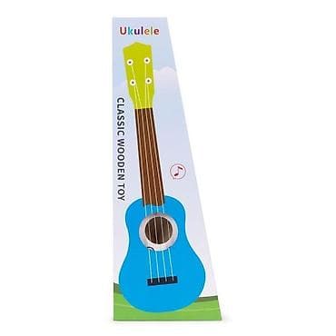 napravi sam muzicki instrument: Ukulele drvena gitara za decu sa 4 najlonske žice i trzalicom – — 3