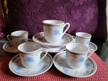 soljice za espresso lavazza: Soljice nove nemacke fena porcelan 70ye. Porcelanske soljice — 1