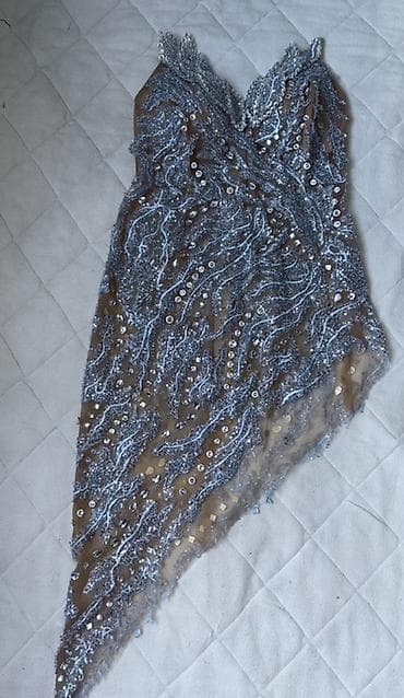 Dresses: Ženska svečana haljina – asimetrični mini model Prodajem prelepu — 4