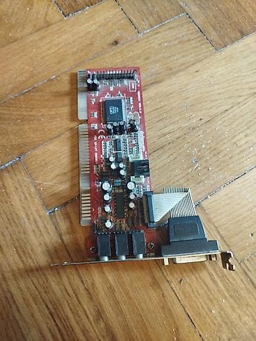 tv i video: Retro stara graficka ISA slot za vintage kompjuter racunar.Nepoznato — 10