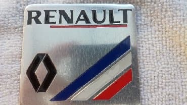 Vozila: Samolepljiva metalna pločica - RENAULT Samolepljiva metalna pločica - — 1
