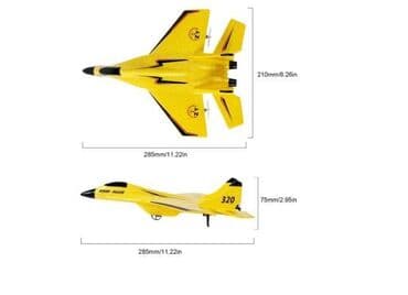 igracka traktor sa prikolicom: Avion na daljinski NOVO Kontrolni sistem žiroskopa olakšava rad i — 2