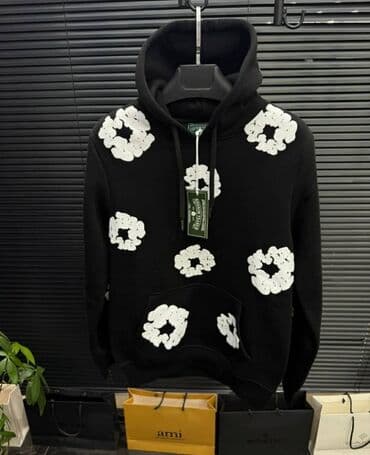 duks i kozna jakna: Duks, 2XL (EU 56), L (EU 52), M (EU 50), bоја - Crna, Sa kapuljačom — 3