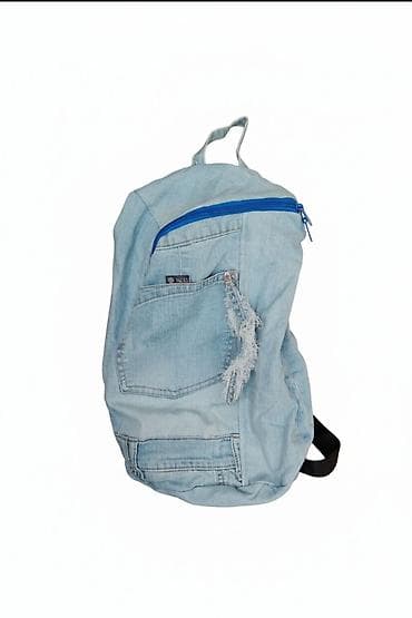 Modni rančevi: Džins rančevi – urbani, praktični i jedinstveni - Materijal: džins i — 1