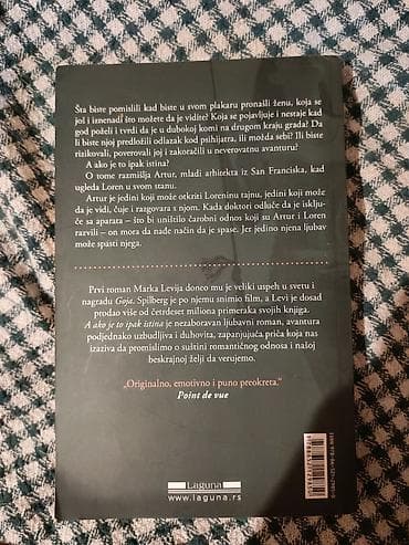 bogner beograd: Knjiga: A ako je to ipak istina – Mark Levi - Izdavač: Laguna - — 2