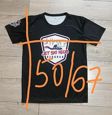 balenciaga triple s: Sportska majica – Jet Ski Klub Beograd - Crna kratkorukavna sportska — 7