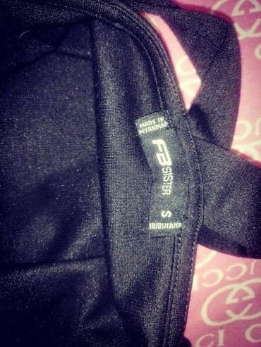 9Fashion Woman S, M, color - Black, Oversize, Short sleeves — 8