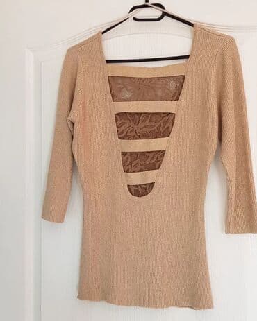 h m torbice: M (EU 38), Single-colored, color - Brown — 3