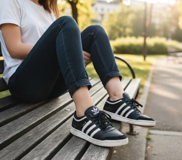 klompe u apoteci: Adidas, 38, bоја - Crna — 1