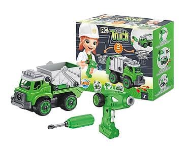 Kamioni: Kamion za smeće 103608 Buki – RC set 2 u 1 (šifra proizvoda — 2