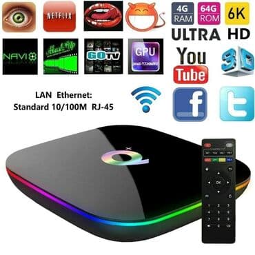 a95x f3 android tv box: Cena 5150 din Smart tv box Android TV box TV BOX ANDROID Q+ — 1