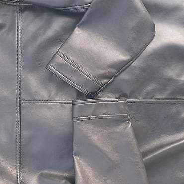 Duksevi: Muška kožna jakna REA – model Reportage - Klasičan kroj sa kragnom i — 5