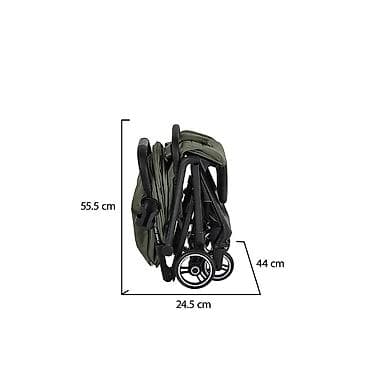 Kolica za bebe: Cangaroo kolica za avion Airwalk – Deep Green (SKU: CAN00248-70) — 8