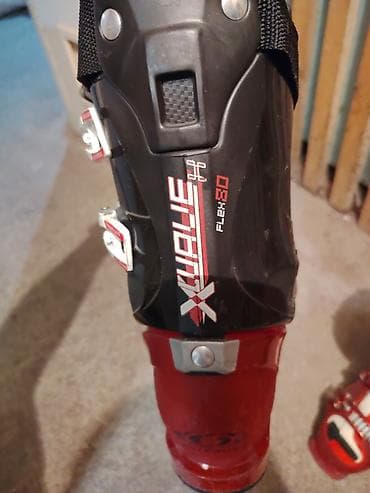 Ostali zimski sportovi: Alpske skije i pancerice – set - Skije: TECNO Pro, s integralnim — 4