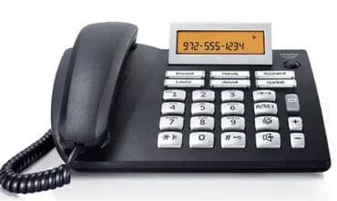 Fiksni telefoni: *** AKCIJA *** #1871 Izuzetno kvalitetan fiksni telefon GIGASET 5040;