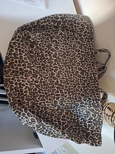 torba marc jacobs: Prostrana torba sa animal/leopard printom - Materijal: čvrsta tkanina — 1