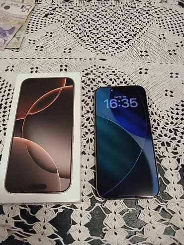 iphone 11 pro prodaja: Apple iPhone 16Pro max– titanijumska završna obrada, sa kutijom — 1