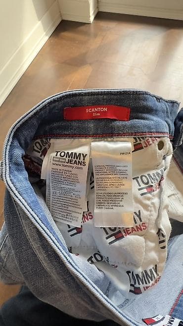 moderne pantalone 2023: Jeans, Tommy Hilfiger, color - Light blue — 3