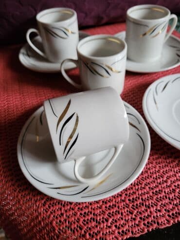metalac solje za kafu cene: Soljice nove za kafu 70te fena porcelan nemacke. Komada 4 u — 5