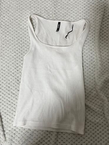 pamučne ženske majice: Zara, One size, bоја - Bela — 1