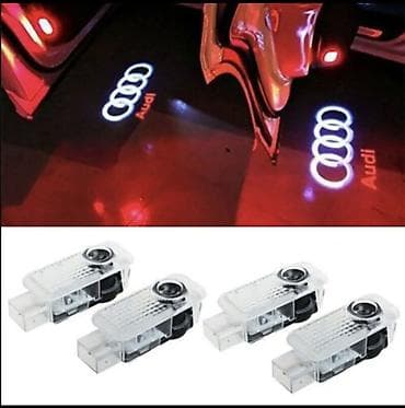 carape za auto stakla: LED projektori logotipa za vrata – Audi - Set LED lampica koje — 2