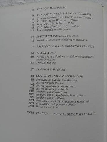 pijev život knjiga: Knjiga:Planica `72.god.A 4 format,142 str.izdanje 1979.god.,slovenacki — 4