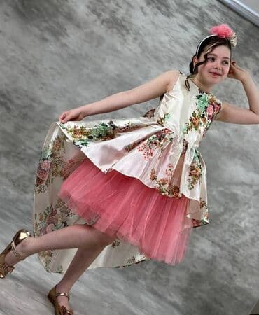 haljine za devojcice od 14 godina: Odmah dostupne predivne satenske haljinice za princezice od 8 do 14 — 7