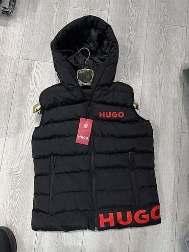 Prsluk Hugo Boss, bоја - Crna