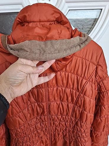 southpole jakna: Ženska zimska jakna, veličina M. - Boja: topla narandžasta/terakota — 5