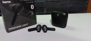 iznajmljivanje zvucnika nis: Hama Bluetooth Freedom Light crne slusalice Potpuno nove, u vrlo — 1