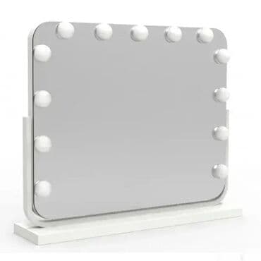 ogledala sa led rasvetom: Ogledalo za zid, shape - Pravougaoni, Osvetljeno, Novo — 1