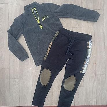 Kids' costumes: Komplet dečije garderobe – više kombinacija za dečake: 1) Dukserica — 5