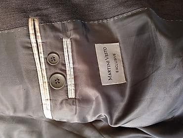 Kućna odeća: Dva sakoa Martini vesto sivi i braon kao novi xl velicine — 3