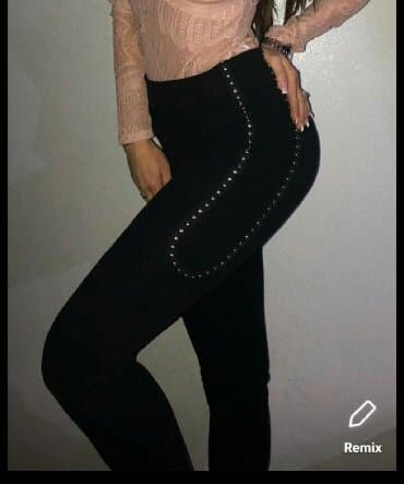 pantalone od vestacke koze: S (EU 36) — 1