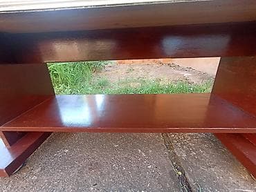 drvo metal namestaj: Drveni klub-sto sa slike, širine 56 cm dužine 120 cm visine 50 — 9