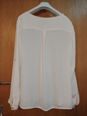 muške košulje београд – слике: Tom Tailor, XL, Poliester, Jednobojni, bоја - Mlečno-bela — 2