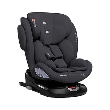 autosediste: KIKKA BOO i-FELIX i-Size ISOFIX autosedište 40–150 cm, dark grey — 3