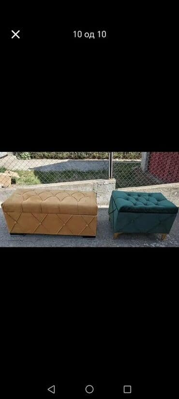 Donji delovi trenerke: Cena taburea bez otvaranja : 7500din Cena taburea sa otvaranjem — 10