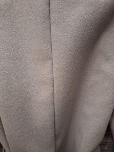 prolecne jakne zenske reserved: Ženski kaput sa kaišem, bež/taup nijansa. - Kroj: wrap stil sa — 5