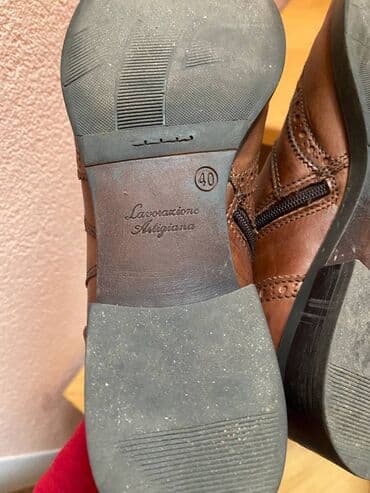 kožne cipele ženske: Čizme, 40 — 3