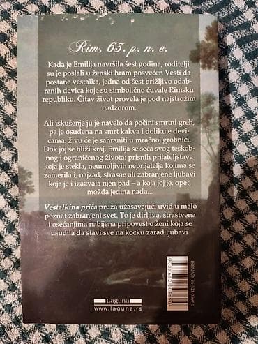 rosule za decu: Knjiga: Vestalkina priča – Šeri Smit Izdavač: Laguna Jezik: srpski — 2