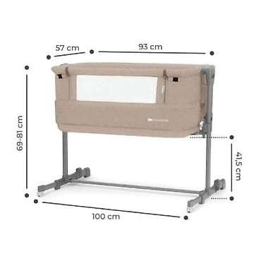 kolevke za bebe: **Kinderkraft kolevka NESTE GROW Beige – KCNEGR00BEG** Kinderkraft — 2