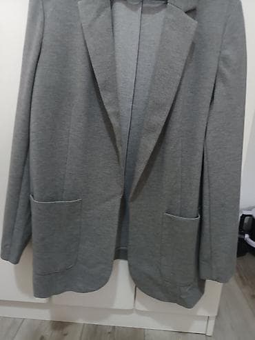 starke cena: Sivi ženski blejzer M&S (Marks & Spencer) - Model: bez — 2