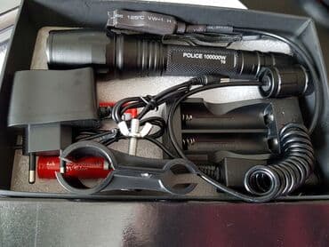 radio lampas: Lampa za lov Police T6 100000W komplet Nova Veoma Jaka Led Cree Police — 7