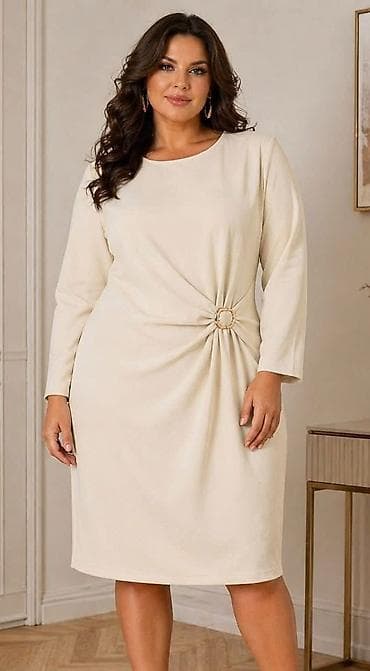 04. PONOVO DOSTUPNE‼️‼️‼️ Haljina za punije 2XL 3XL 4XL Cena : 2.900